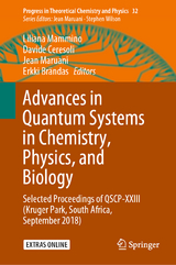 Advances in Quantum Systems in Chemistry, Physics, and Biology - 