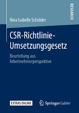 CSR-Richtlinie-Umsetzungsgesetz - Nina Isabelle Schröder