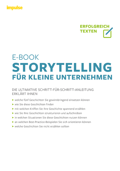 Storytelling für kleine Unternehmen - Nicole Basel, Lisa Büntemeyer