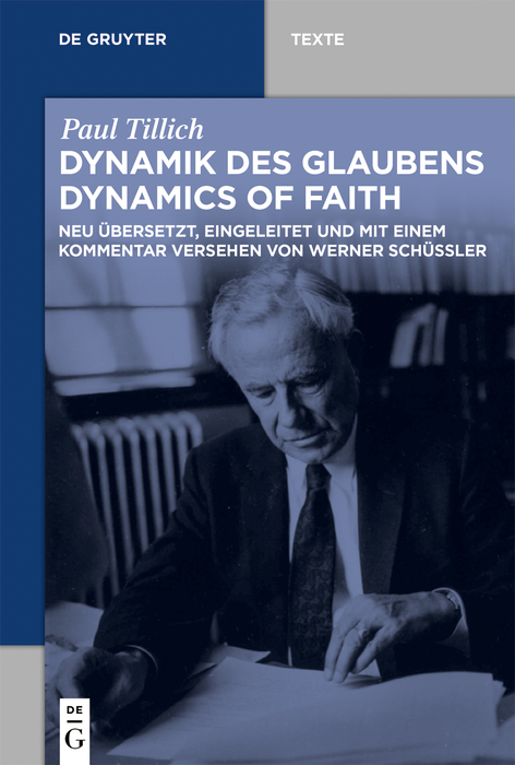 Dynamik des Glaubens (Dynamics of Faith) - Paul Tillich