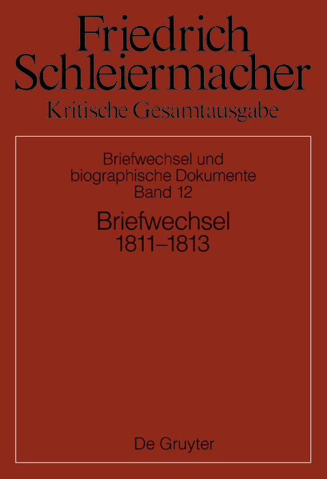 Briefwechsel 1811-1813 - 