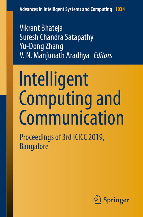 Intelligent Computing and Communication - 