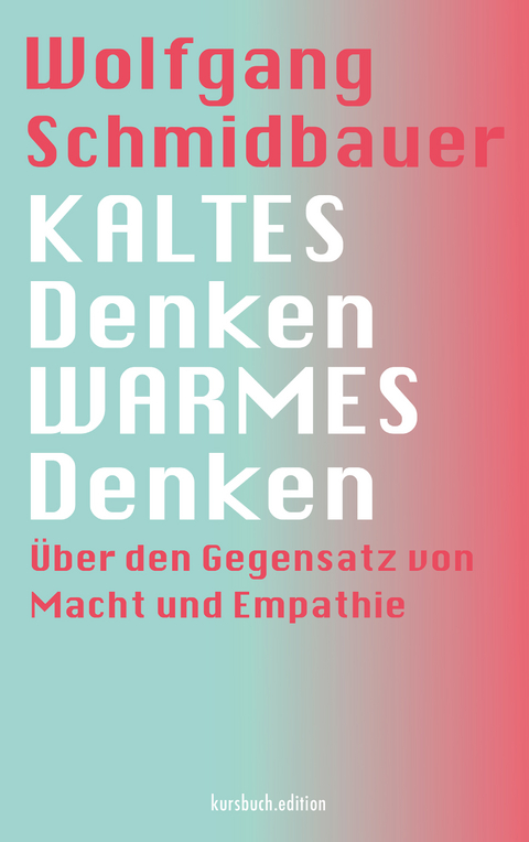 KALTES Denken, WARMES Denken - Wolfgang Schmidbauer