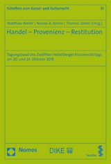 Handel - Provenienz - Restitution - 