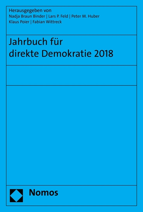 Jahrbuch für direkte Demokratie 2018 - 