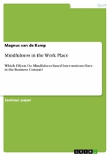 Mindfulness in the Work Place - Magnus van de Kamp