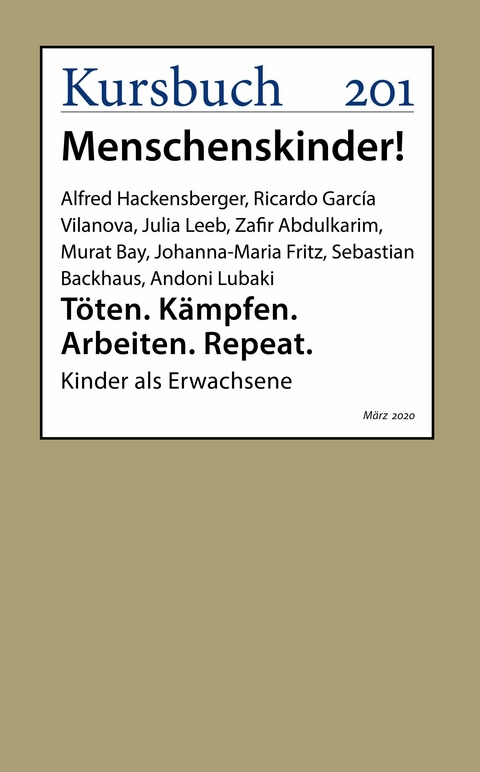 Kämpfen. Töten. Arbeiten. Repeat. -  Alfred Hackensberger