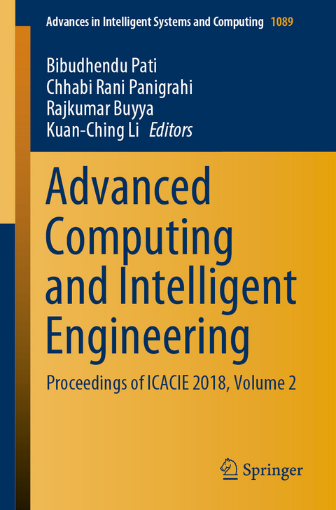Advanced Computing and Intelligent Engineering - 