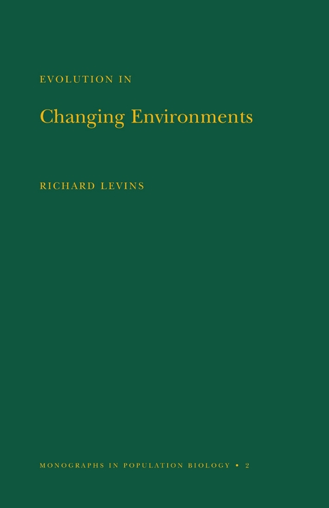 Evolution in Changing Environments - Richard Levins