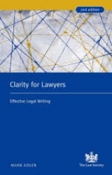 Clarity for Lawyers - Adler, Mark