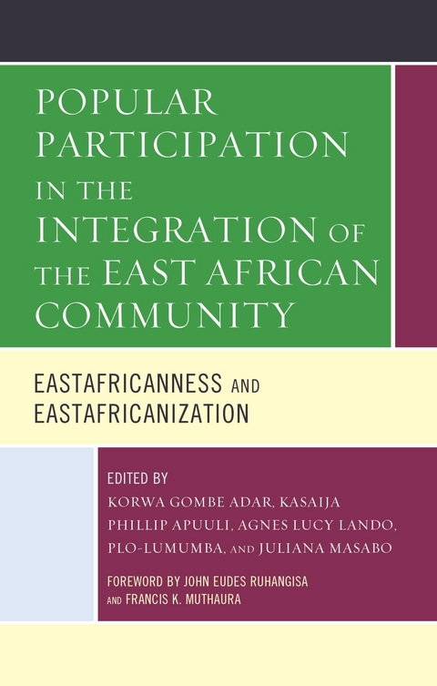 Popular Participation in the Integration of the East African Community - 