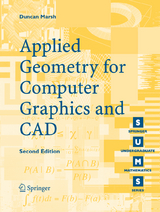 Applied Geometry for Computer Graphics and CAD - Marsh, Duncan