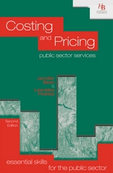 Costing and Pricing Public Sector Services -  Jennifer Bean,  Lascelles Hussey