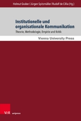 Institutionelle und organisationale Kommunikation - 