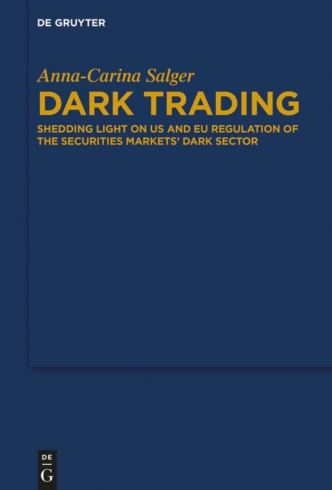 Dark Trading - Anna-Carina Salger