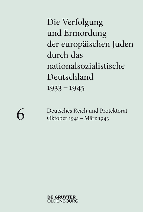 Deutsches Reich und Protektorat Böhmen und Mähren Oktober 1941 – März 1943 - 
