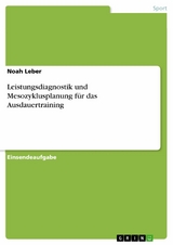 Leistungsdiagnostik und Mesozyklusplanung für das Ausdauertraining - Noah Leber