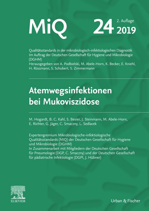 MIQ 24: Atemwegsinfektionen bei Mukoviszidose - 