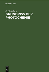 Grundriss der Photochemie - J. Plotnikow