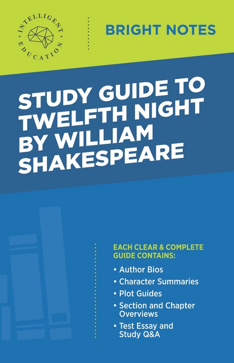 Study Guide to Twelfth Night by William Shakespeare - 