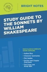 Study Guide to The Sonnets by William Shakespeare - 
