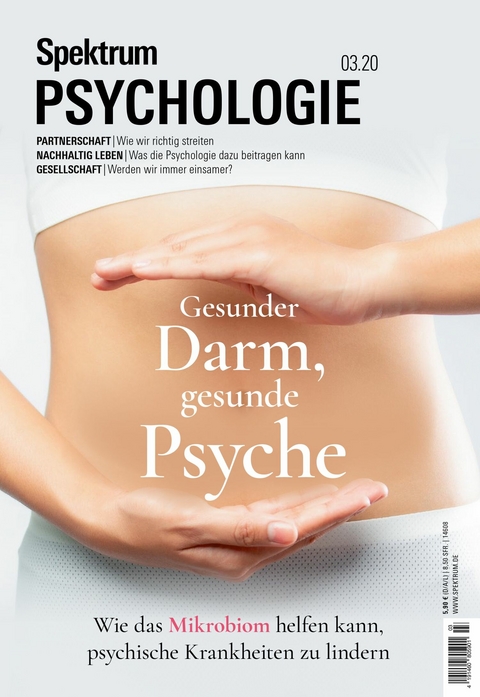 Spektrum Psychologie - Gesunder Darm, gesunde Psyche -  Spektrum der Wissenschaft