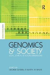 Genomics and Society - Gaskell, George; Bauer, Martin W