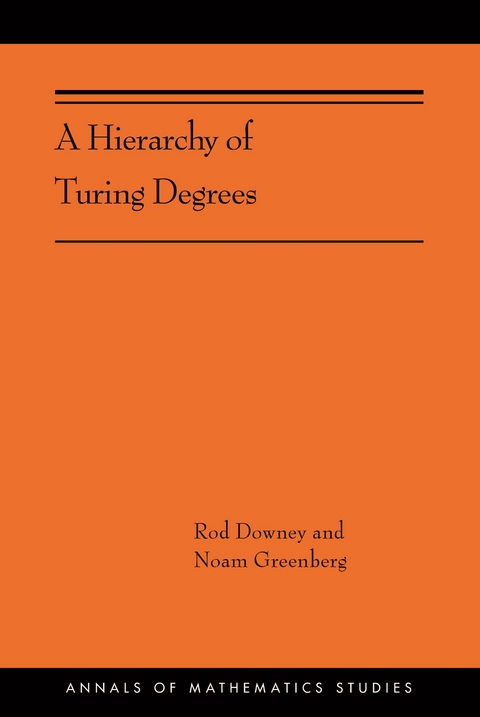 A Hierarchy of Turing Degrees - Rod Downey, Noam Greenberg