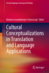 Cultural Conceptualizations in Translation and Language Applications - 