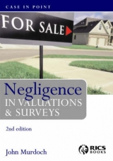 Negligence in Valuations and Surveys - Murdoch, John