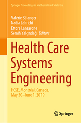 Health Care Systems Engineering - 