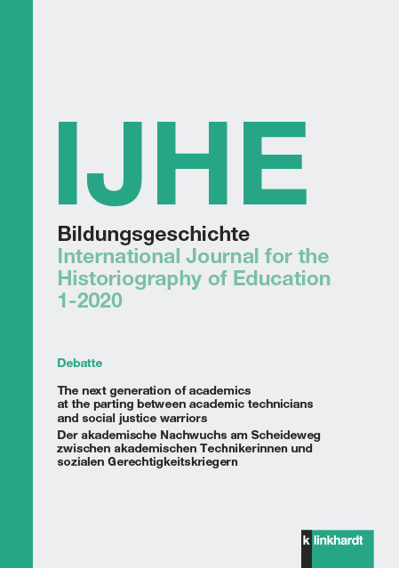 IJHE Bildungsgeschichte. International Journal for the Historiography of Education - 