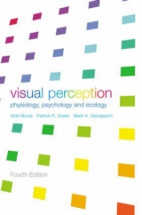 Visual Perception - Bruce, Vicki; Georgeson, Mark A.; Green, Patrick R.