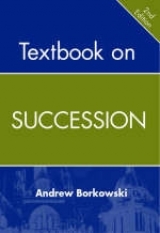 Textbook On Succession - Borkowski, Andrew