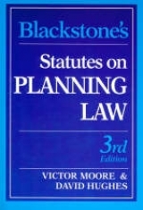 Statutes on Planning Law - Hughes, David; Moore, Victor