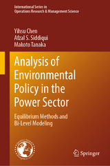 Analysis of Environmental Policy in the Power Sector - Yihsu Chen, Afzal S. Siddiqui, Makoto Tanaka