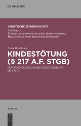 Kindestötung (§ 217 a.F. StGB) - André Brambring