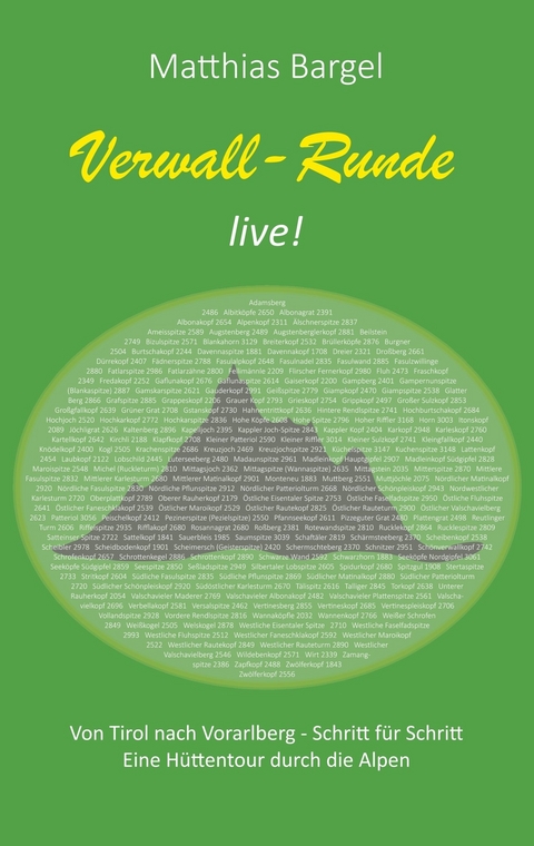 Verwall-Runde live! - Matthias Bargel