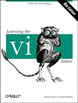 Learning the Vi Editor - Lamb, Linda; Robbins, Arnold