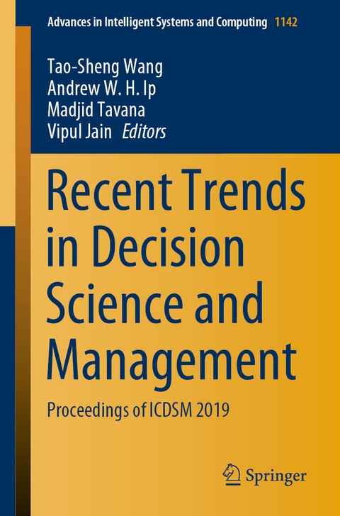 Recent Trends in Decision Science and Management - 