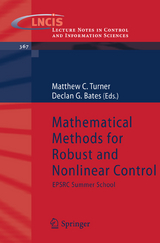 Mathematical Methods for Robust and Nonlinear Control - 