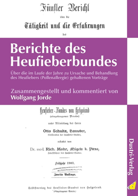 Berichte des Heufieberbundes -  Wolfgang Jorde