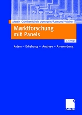 Marktforschung mit Panels - Günther, Martin; Vossebein, Ulrich; Wildner, Raimund