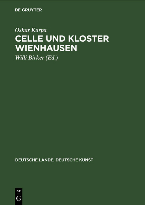 Celle und Kloster Wienhausen - Oskar Karpa