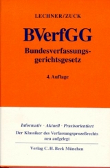 Bundesverfassungsgerichtsgesetz (BVerGG) - Hans Lechner, Rüdiger Zuck