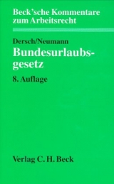 Bundesurlaubsgesetz - Hermann Dersch, Dirk Neumann