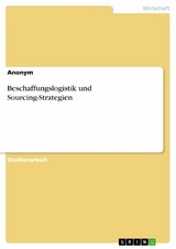 Beschaffungslogistik und Sourcing-Strategien