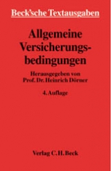 Allgemeine Versicherungsbedingungen (AVB) - Dörner, Heinrich