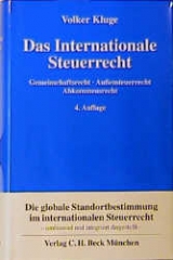 Das Internationale Steuerrecht - Kluge, Volker