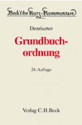 Grundbuchordnung - Demharter, Johann